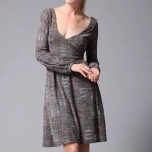 Diesel Wrap Top Open Back Dress